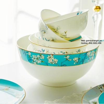 Bộ Bát Ăn Cao Cấp - Mùa Xuân dành cho 10 người ăn
